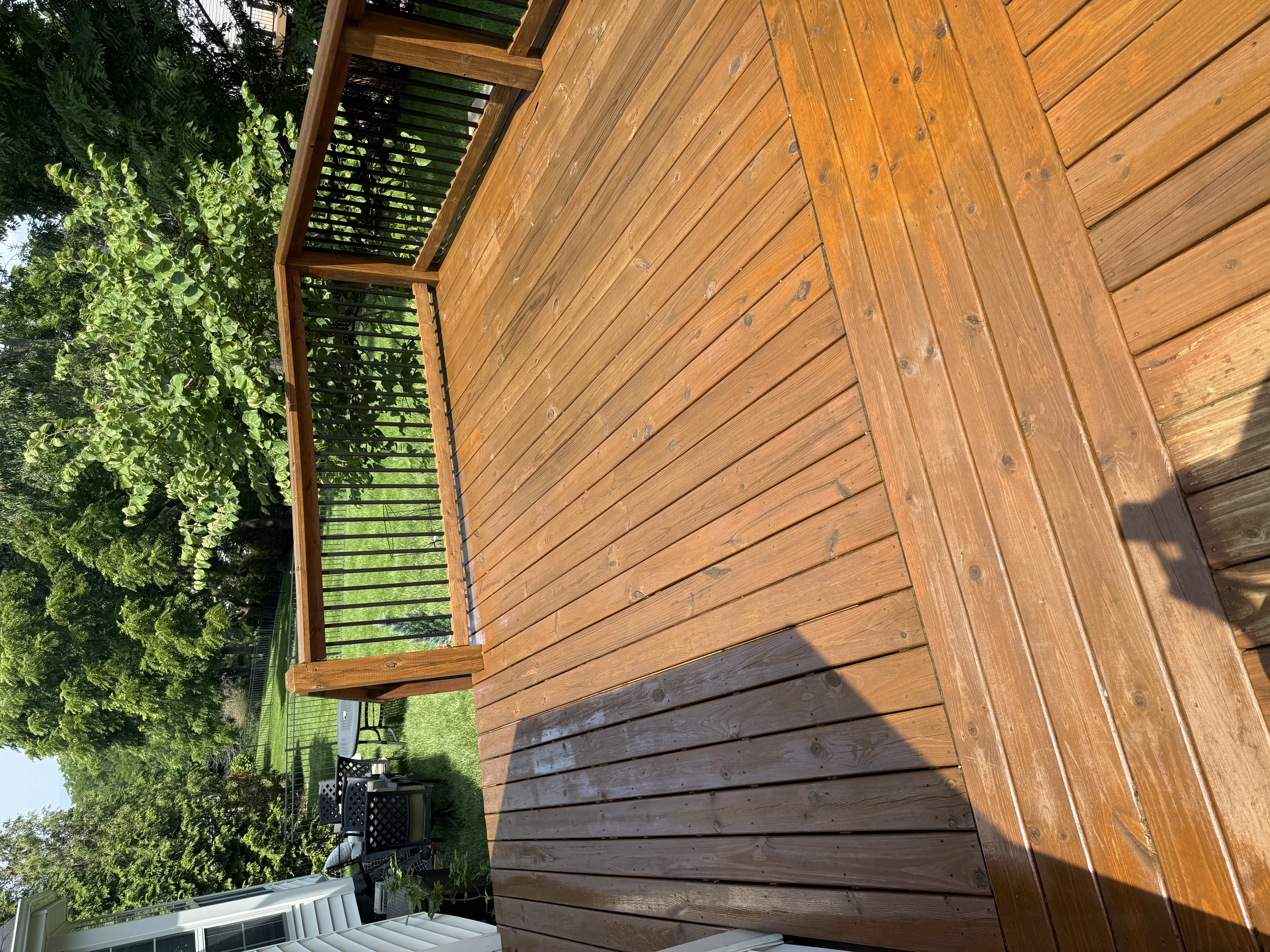 Wraparound deck with gazebo